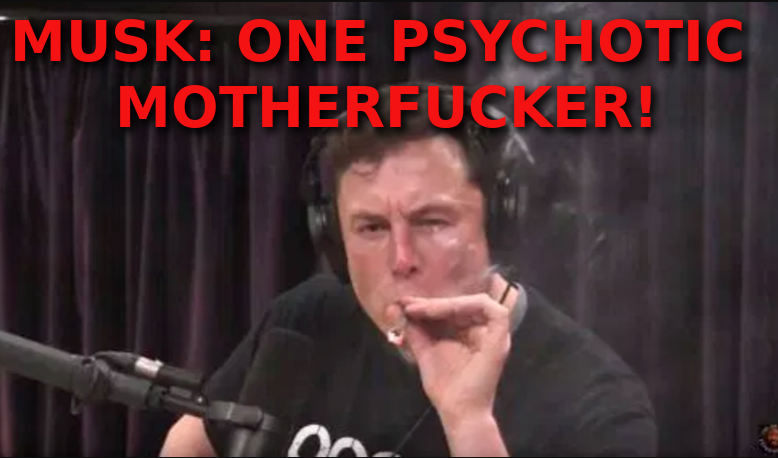 MUSK-IS-A-PSYCHOTIC-MOTHERFUCKER-Elon-Musk-Corruption-And-Crappy-Engineering-Make-Tesla-Cars-So-Unsafe-MUSK
Keywords: Rare Earth Mines Of Afghanistan, New America Foundation Corruption, Obama, Obama Campaign Finance, Obama FEC violations, Palo Alto Mafia, Paypal Mafia, Pelosi Corruption, Political bribes, Political Insider,  Eric Schmidts Sex Penthouse, SEC Investigation